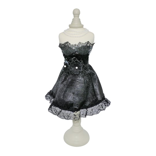 18&#x22; Black Dress Tabletop Mannequin by Ashland&#xAE;